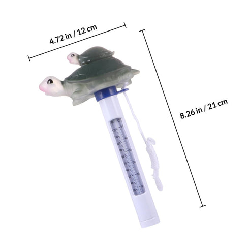 Swimming 0-50c Beavorty Floating Turtle Pool Thermometer Waterproof Cartoon Animal Temperature Meter for Pool and Hot