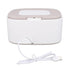 Hamwesh Portable Baby Wipe Warmer, Large Capacity Wipes Dispenser with Night Light, Adjustable Temperature Control