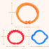 Link-to-Go Connecting Rings Toy Set for Stroller, Car Seat, Crib, Playmat, Clip On Early Education Accessory