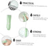 Generic Trimmer Rechargeable Hair Clipper Light Green Hair with Blades Safe Rounded Design for Newborns