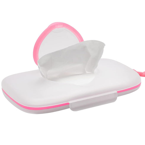 Healeved Baby Wipes Dispenser: On- The- Go Wipes Dispenser Travel Wipes Case