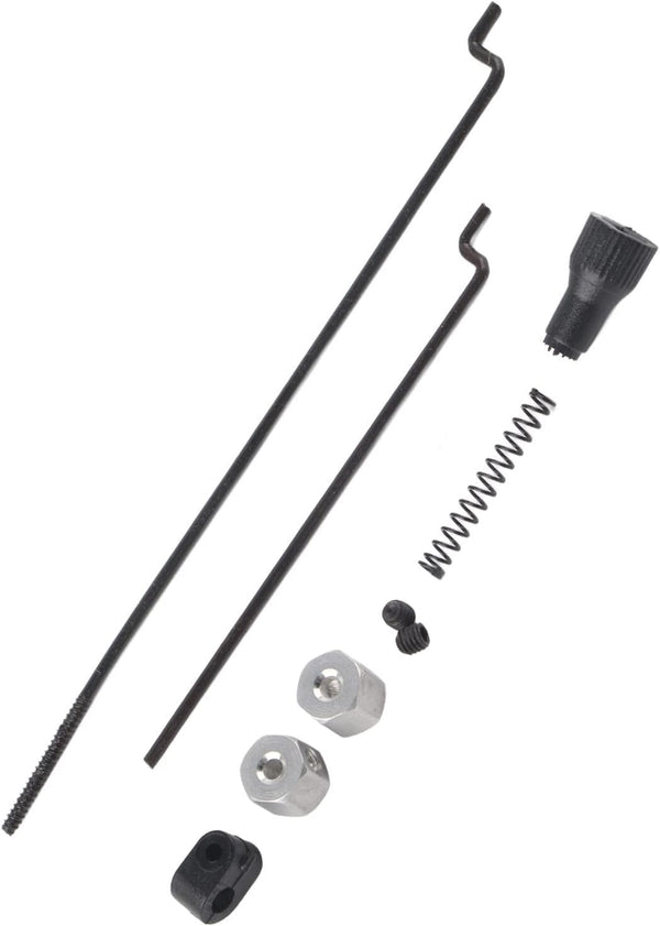 VGEBY Throttle Brake Assembly, 02056 Metal Throttle Pull Rod Brake Lever for 94108 1/10 RC Model Car Accessory