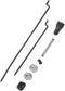 VGEBY Throttle Brake Assembly, 02056 Metal Throttle Pull Rod Brake Lever for 94108 1/10 RC Model Car Accessory
