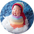 Coberllus Newborn Baby Photo Props Wrap Cloth Blanket Swaddle for Boys Girls Photography Shoot (Rainbow)