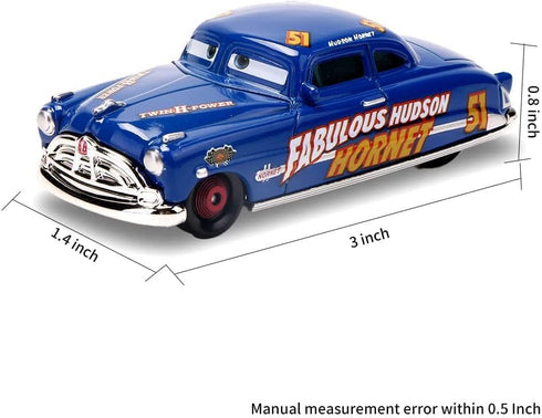 Die-Casting Racers Toy Cars, Safety Alloy Material, Beauty Color Box Packaging for Your Son's Birthday Gift