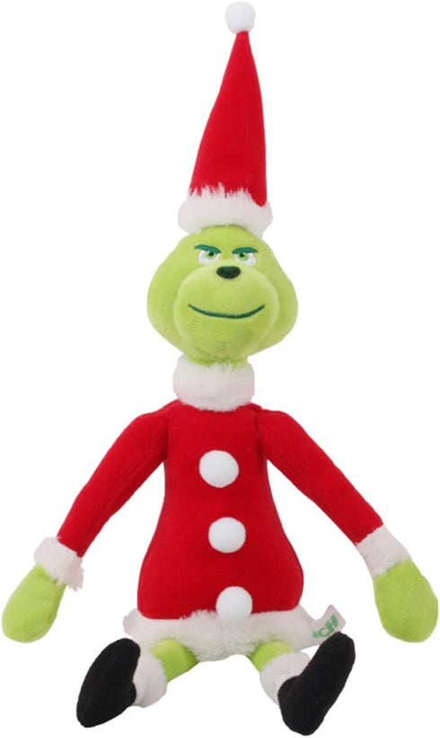 TXDRRA Christmas Santa Plush Toys, Green Monster Plush Doll for Boys and Girls Christmas Decorations