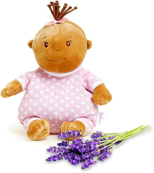 warmies Baby Girl Heatable and Coolable Weighted Stuffed Animal Plush