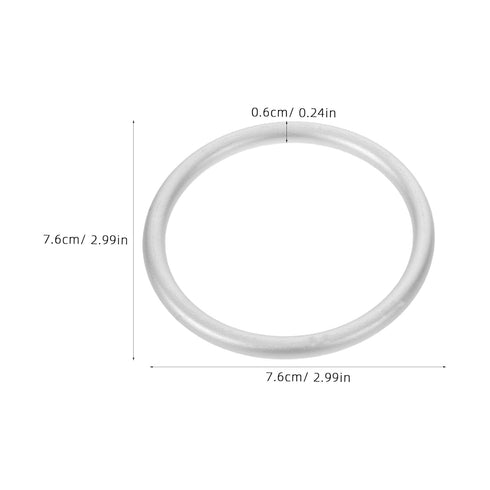 ZUNOXAZ 2pcs Aluminum Rings for DIY Your Baby Sling Carrier, Carrier Rings for Sling Wrap, Newborn Baby Front Holder