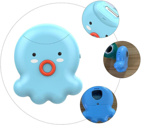 Trimmer Vaguelly Electric Nail Safe Nail Cutter for Boy Girl Portable Little Octopus Design Tool for Newborns