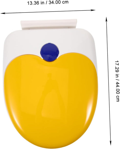 U-shaped Potty Training Seat for Toddlers Comfortable Toilet Training Seat for Boys Girls Lightweight Easy to Install