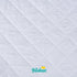 6 2 Pack, Zippered Crib Mattress Protector - Waterproof Crib Mattress Encasement, Breathable and Absorbent, Sides Fully
