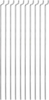 uxcell 1.2mm x 120mm (4.7 Inch) Steel Z Pull/Push Rods for RC Airplane Boat Replacement (Pack of 10)