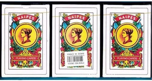 3 Decks Spanish Playing Cards, Baraja Espanola, 50 Cards Naipes Tarot, New Sealed