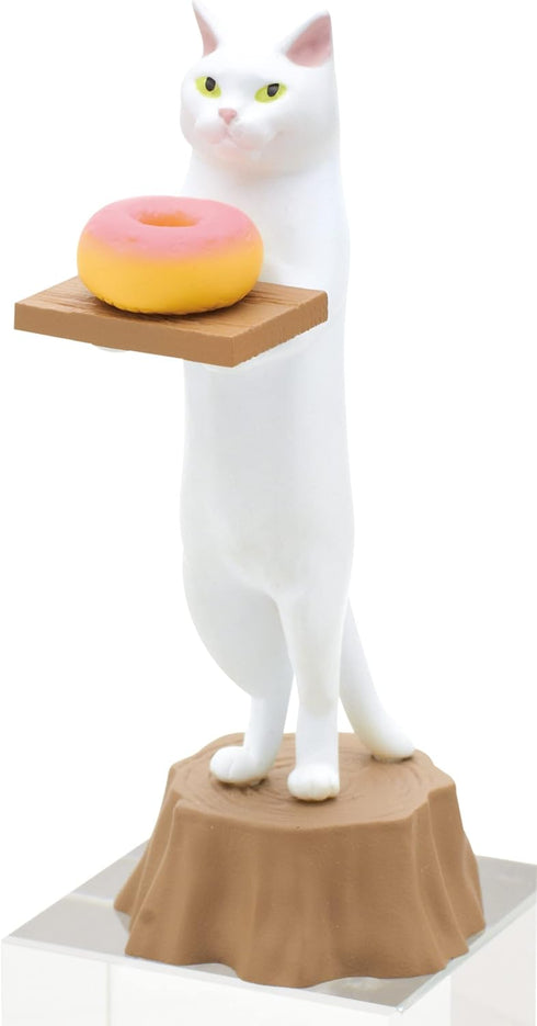 1 5 Kitan Club Cat Bakery Plastic Toy- Blind Box Includes of Collectable Figurines - Fun, Versatile Decoration