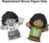 Little People Encanto Playset Replacement Part - HMX75 ~ Mirabel's Uncle Bruno Holding a Rat