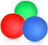 3 Otters 3PCS Light Up Beach Balls, 16" Glow Pool Balls with Remote Control for Kids Summer Parties