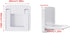 2 Pack Foldable Sliding Door Lock Handle, Sticky Safety Non Punching Grip Sticker for Closet, Window, Glass Doors