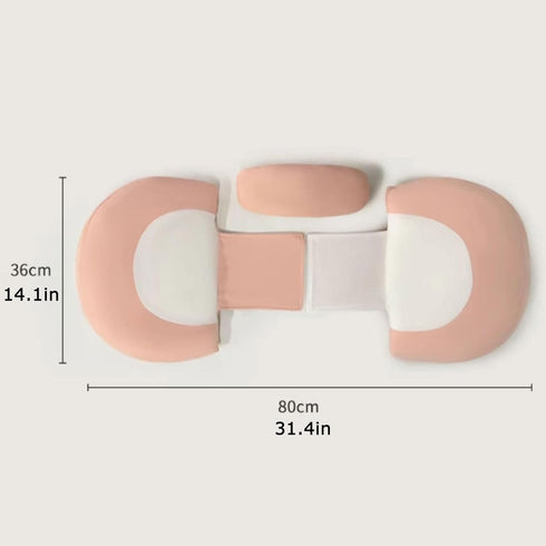 HUHJYUGE Pregnancy Pillow for Sleeping, Maternity Pillow for Pregnant Women, Side Sleeping Cushion for Belly, Back