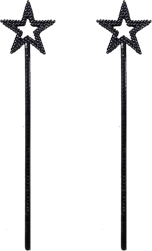 2PCS Star Wand: Children's Creative Handheld Pentagram Magic Wand for Role-Playing