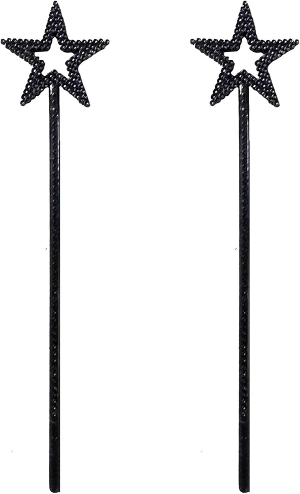 2PCS Star Wand: Children's Creative Handheld Pentagram Magic Wand for Role-Playing