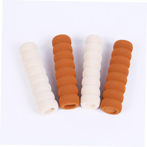 4pcs Children Door Levers, Silicone Door Knob Cover, Flexible Childproof Safety Handle Cover