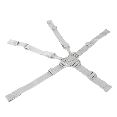 RiToEasysports 5 Highchair Straps, Adjustable Point Safety Harness, Replacement Straps with Buckle for Newborns