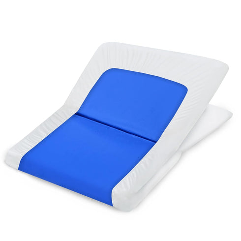 Soft & Breathable Nap Mat Sheet 24" x 48" x 4" Fitted Cover for Preschool Day Care Rest Nap Mat, White