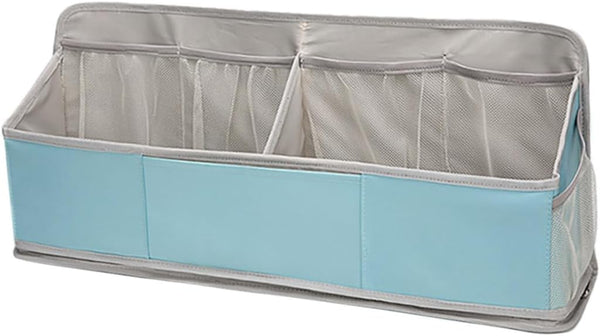 Hemoton Hanging Diaper Organizer Multi-functional Nursery Storage for Changing Table and Crib