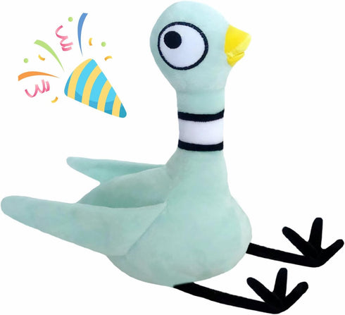 New 12" Pigeon Plush Soft Filled Bird Toy, Durable Plush for Boys and Girls, Children's Gift