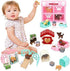 32Pcs Dog Toys Playset for Kids Pretend Play Interactive Puppy Role Play Set Realistic Dogs Care Center Birthday Gifts