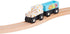 Orbrium 4 Assorted Unpainted Train Cars for Wooden Railway, Compatible with Thomas, Chuggington