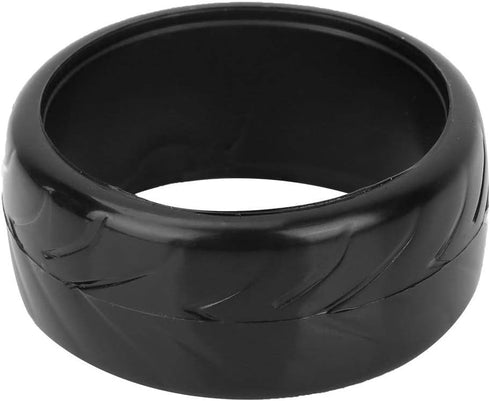 VGEBY1 4PCS RC Drift Hard Tires, 26mm RC Racing Speed Hard Drift Tires for 1/10 RC Drifting Car Accessory