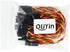 20pcs Male to Male Plug Twisted Wiring 100mm 10cm 3.93inch 26AWG 30 Cores RC Servo Extension Lead Cable