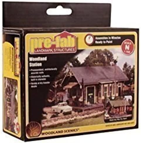 Woodland Scenics Woodland Station N Scale Kit