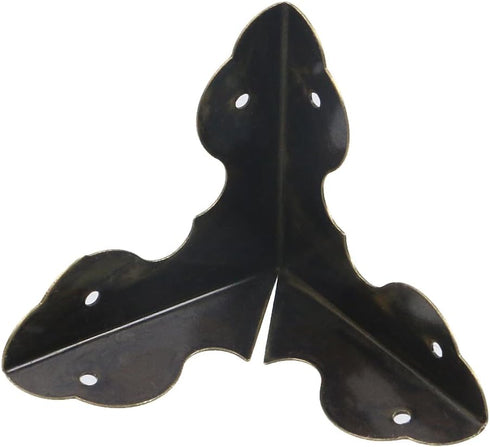 T Tulead 40PCS Metal Corner Protector - Decorative Corner Hardware Wood Corner Guards with Mounting Screws