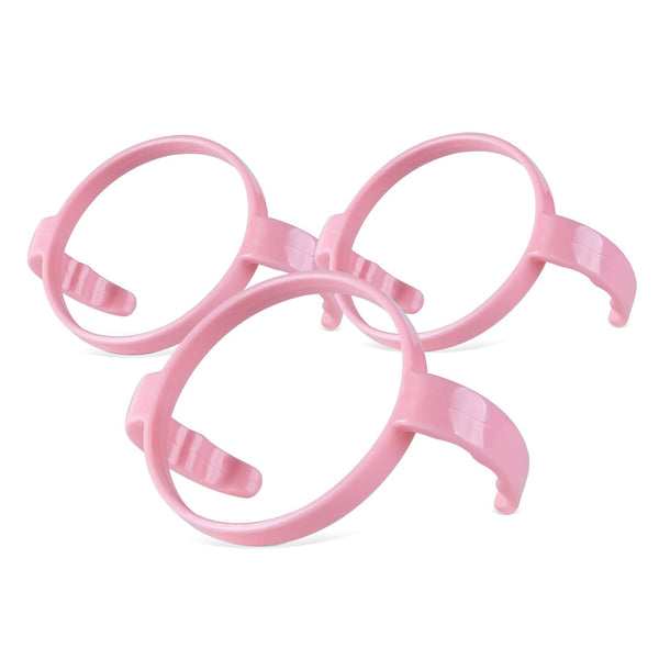Compatible Baby Bottle Handle for Comotomo Bottles, 8 oz & 5 oz, 3 Count, Pink