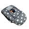 Winter Carseat Cover, Baby Car Seat Covers for Infant, Thick Padded, Grey Cloud, Canopy with Zipper Open