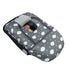 Winter Carseat Cover, Baby Car Seat Covers for Infant, Thick Padded, Grey Cloud, Canopy with Zipper Open