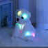 BSTAOFY Glow Polar Bear LED Night Light Stuffed Animal, Soft Plush Toy for Kids, White, 9.5''