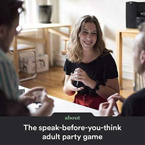 BRAIN FREEZE After Dark Party Game - The Hilarious Speak-Before-You-Think Card Game for Friends, Family, College Students, Fun Parties and Board Games Night with your Group