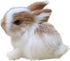 Mini Simulation Rabbits - Realistic Cute Plush Rabbits, Lifelike Plush Bunny Miniatures, White Rabbits Decor