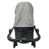 Stroller Sun Shade Baby Stroller Sun Cover,Universal Pram Sunshade for Pushchair, Buggy and Carrycot, Sun Stroller with UV Protection 50+, Sun Shade Blackout Blind Black, Grey 50x30x67cm