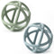 TOPGOMES Teething Toys, BPA Free Silicone Soft Ball Teether for Babies Ages 6 Months+, 2 Pack (Sage+Ether)