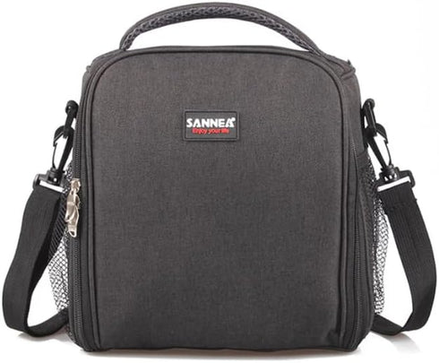 KROKII Portable insulation bag shawl outdoor picnic bag capacity bento bag fresh breast