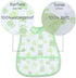 6-36M Baby bibs Waterproof Toddler bib - Feeding bib with Pocket for Infant Boy Girl Washable