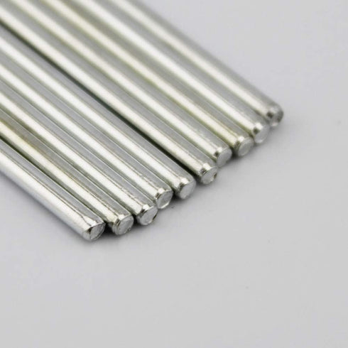 10pcs (3mm 150mm) EKIND Round Axles Shaft Rod/Straight Metal Round Shaft Rod Bars for DIY Model Toy, RC Car, RC