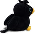 10 Inch Black Crow Plushie Toy, Stuffed Raven Animal, Cute Gift for Boys Girls
