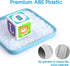 PLAY ABC Building Blocks for Toddlers 1-3, 28 PCS Plastic Baby Alphabet Letters Number Stacking Blocks Set