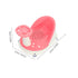 Bath Seat for Boy Girl Non Slip Bathtub Chair with Suction Cups Comfortable Support for Newborns to Easy to Clean