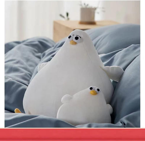 Cute Fat Chicken Plush Toy, Soft Mother Hen Pillow, Chicken Stuffed Animal Birthday Gift for Kids, 10.23 Inches